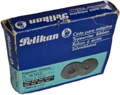 Cinta p/Máquina TEKLA super Algodón DC Mecan Negro-Rojo 13mm×10m Pelikan® [Pieza]