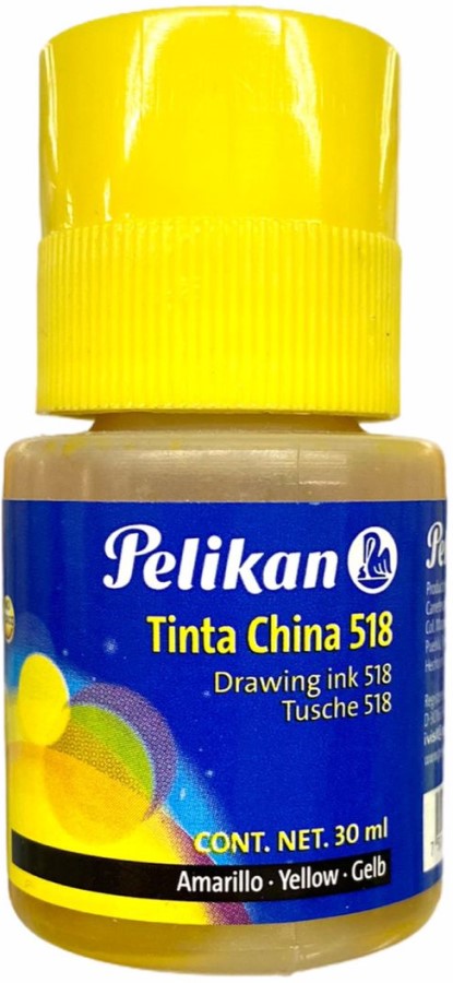 Tinta China 518 30ml Amarillo Frasco Pelikan® Pieza 7501015205099 01