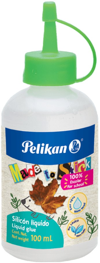 Silicon Liquido Base Agua 100ml Transparente Pelikan® [Pieza] 7501015226384