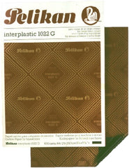 Papel Carbón Interplástic 1022 G c/100 Negro Oficio Pelikan® [Caja]