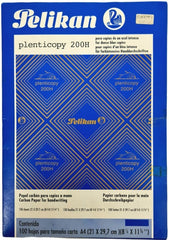 Papel Carbón Plenticopy 200 H c/100 Azul Carta Pelikan® [Caja] 7501015202821
