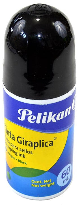 Tinta p/Sellos Giraplica Negro 60ml Pelikan® Pieza 7501015201718 01