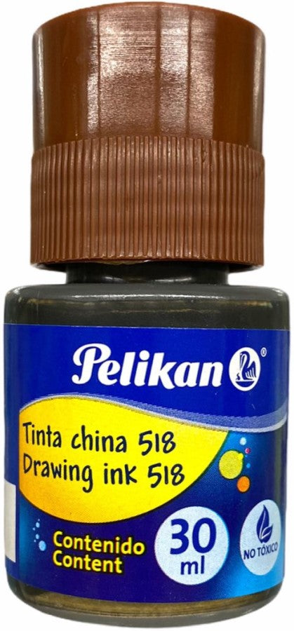 Tinta China 518 30ml Sepia Frasco Pelikan® Pieza 7501015200872 01