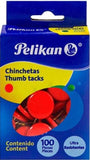 Chinchetas Bermellón c/100 Pelikan® Caja 7501015200018 01