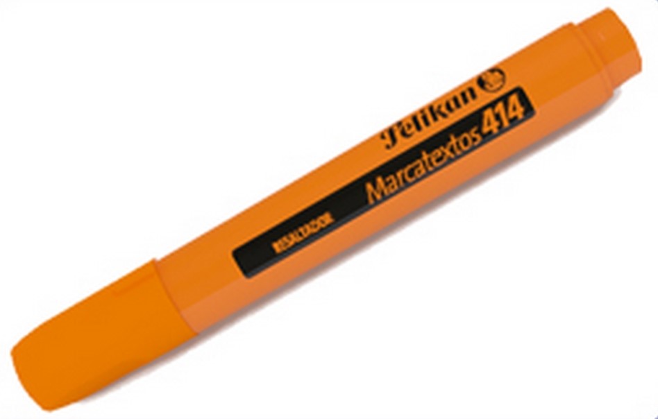 Marcador Textos 414 Naranja Neón Pelikan® 30160004 [Pieza] 7501015213551