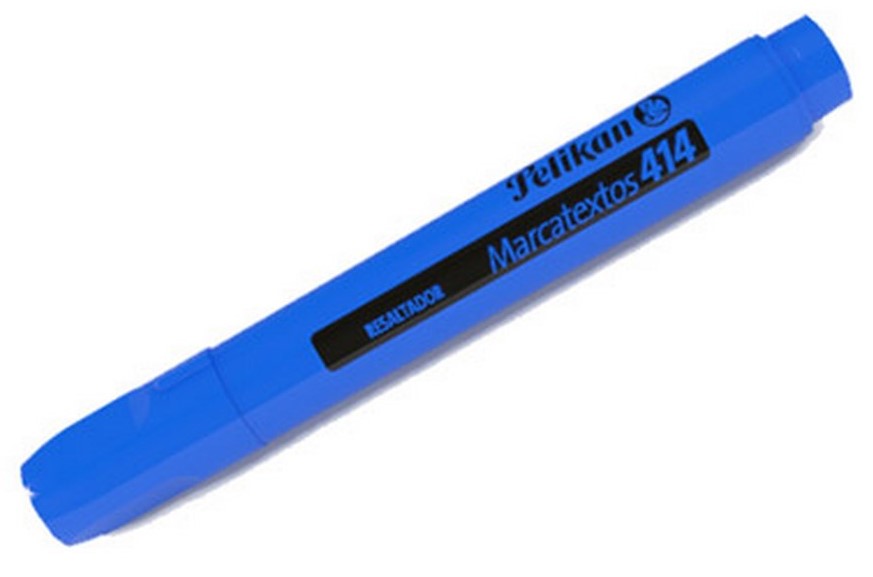 Marcador Textos 414 Azul Neón Pelikan® 30160008 Pieza 7501015213582