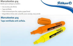 Marcador Textos 714 Naranja Neón Pelikan® 30165014 [Pieza] 7501015214060 2