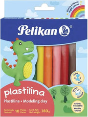 Plastilina Barra Barritas Colores Caja c/10 Pelikan® [Caja] 7501015211120