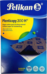 Papel Carbón Plenticopy 200 H c/100 Azul Oficio Pelikan® [Caja]