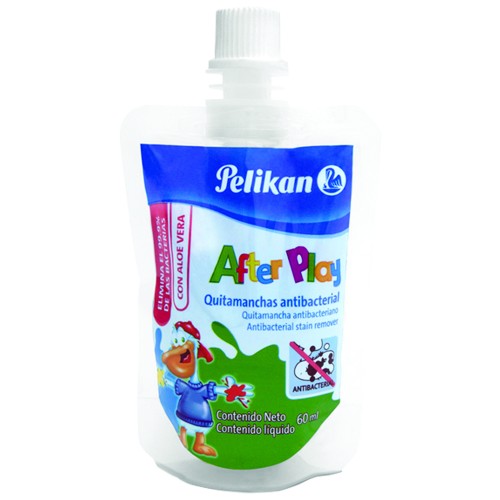Limpia Manos Liquido After Play Antibacterial 60ml Pelikan® 300 [Pieza] 7501015226353