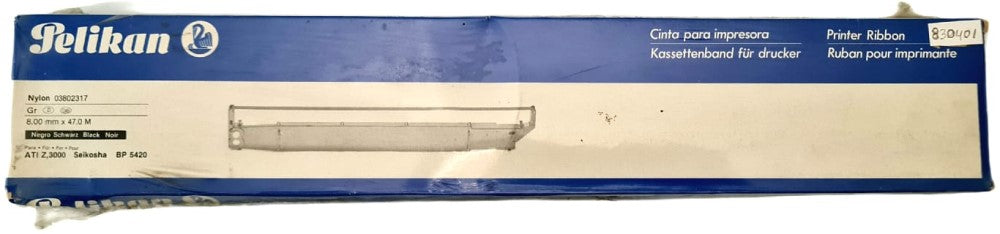 Cinta p/Impresora ATi Z-3000/2000 679 8mm×47m Pelikan® 03802317 [Pieza]