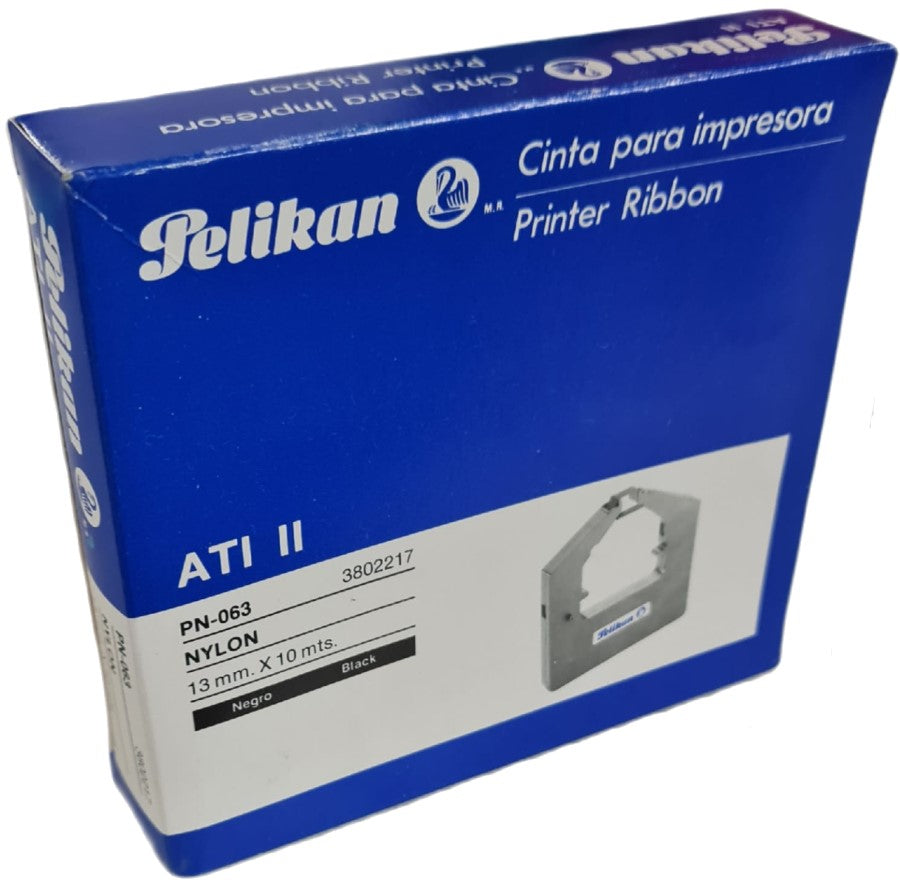 Cinta p/Impresora ATI II/Data R.5000 PN063 13mm×10m Pelikan® 3802217 [Pieza]