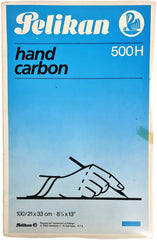Papel Carbón Hand Carbon 500 H c/100 Azul Oficio Pelikan® [Caja]