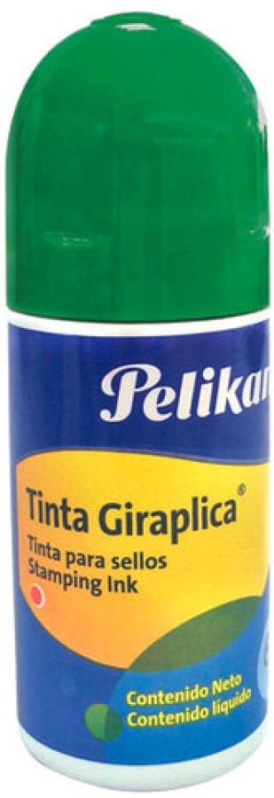 Tinta p/Sellos Giraplica Verde 60ml Pelikan® Pieza 7501015201688 01