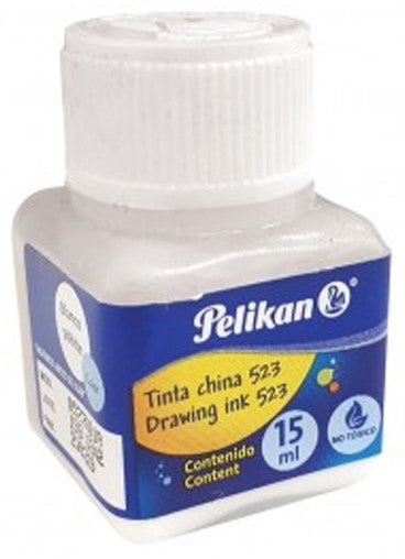 Tinta China 523 15ml Blanco Pelikan® Pieza 7501015204870 01