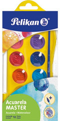 Acuarelas en Plástico Máster Colores c/12 Pelikan® [Pieza] 7501015201138 2