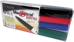 Marcador p/Pizarrón Magistral Didáctico Fino Colores Est.c/4 AZOR® 84074 [Estuche] 7501428706459 2