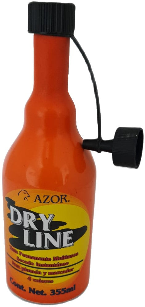 Tinta p/Marcador Dry Line Permanente Rojo 355ml AZOR® 2075RO Pieza 7501428701546 01