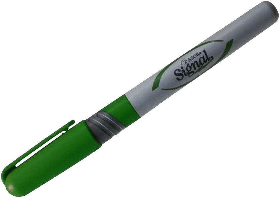Marcador Permanente Signal® Fino Verde AZOR® 30004 Pieza 7501428700600 01