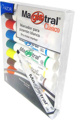 Marcador p/Pizarrón Magistral Clásico Colores Est.c/8 AZOR® 83478 [Estuche] 7501428706435 2