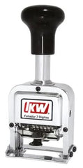 Sello Foliador Automático 7 Dígitos 207-F IKW® 1102 [Pieza] 7501434602110
