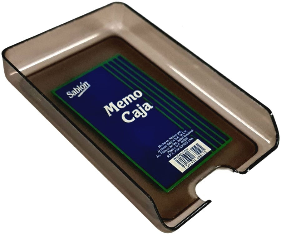 Porta Memo #7112 Acrílico Humo 3×5" Sablón® 3126HU [Pieza] 7501434635125