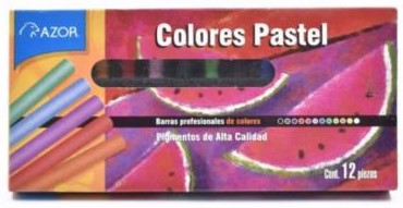 Gis p/arte Pastel Seco Colores Est.c/12 Stafford® DAD0500 [Estuche] 7501449704373 3