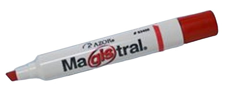 Marcador p/Pizarrón Magistral Clásico Rojo AZOR® 83402 Pieza 7501428706565 01