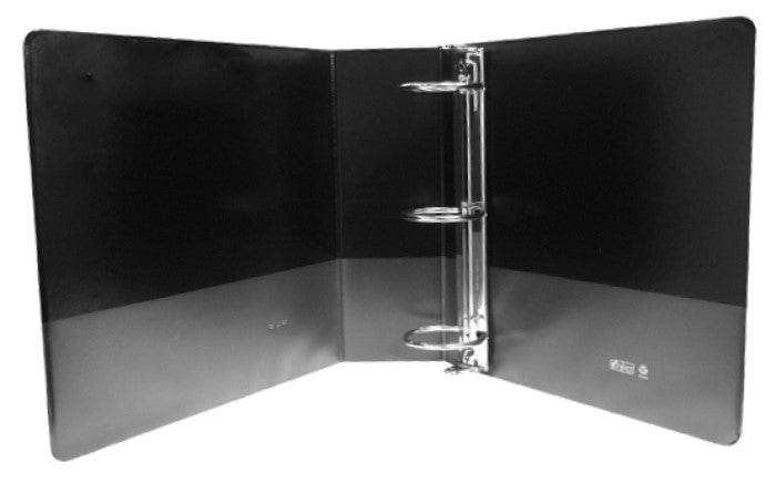 Carpeta 3 Argollas "O" Panorámica 3" Negro Carta Kinera® 9300NE [Pieza] 7501428705124