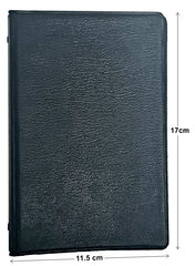 Carpeta 6 Argollas Vinil 1.7cm Negro 11.5×17cm AZOR® 80-341 [Pieza] 2