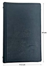 Carpeta 6 Argollas Vinil 1.7cm Negro 11.5×19cm AZOR® 80-351 [Pieza] 2