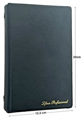 Carpeta 6 Argollas Vinil 2.7cm Negro 12.2×20cm AZOR® 80-361 [Pieza] 2