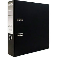 Registrador 2 argollas Color 2" Negro Carta Lefort® A-1630 [Pieza] 7501434716305