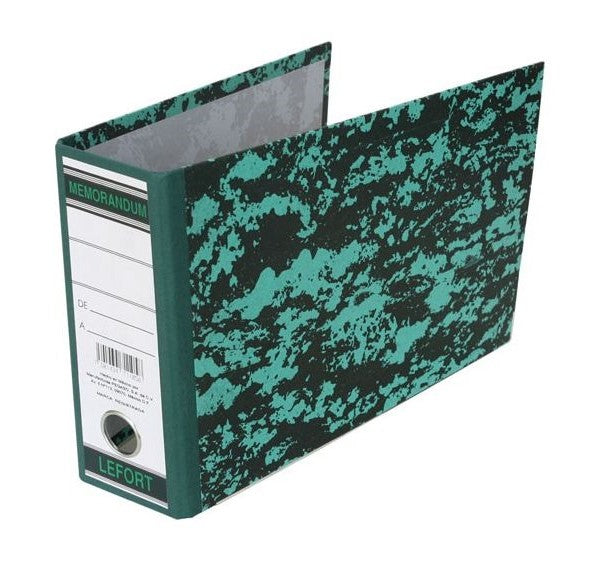 Registrador 2 argollas 2" Marmoleado Memorándum Lefort® 0004O [Pieza] 7501434711058