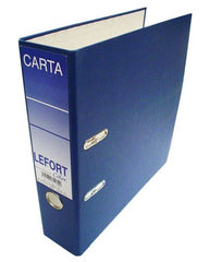 Registrador 2 argollas Color 2" Azul Carta Lefort® A-1130 [Pieza] 7501434711300