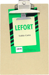 TablaAgarraPapel Fibracel Broche Placa Metal Madera Carta Lefort® 12 Pieza 7501434711522 02