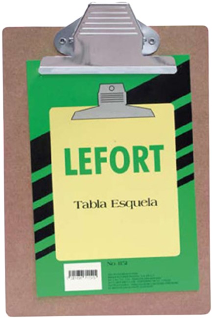 TablaAgarraPapel Fibracel Broche Placa Metal Madera Esquela Lefort® 14 Pieza 7501434711515 01