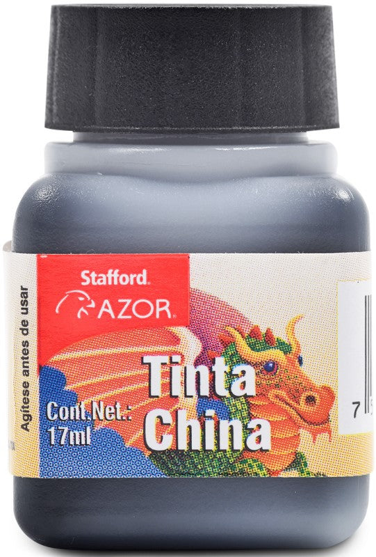 Tinta China Negro 17ml Stafford® CAC2000 [Pieza] 7501449715614