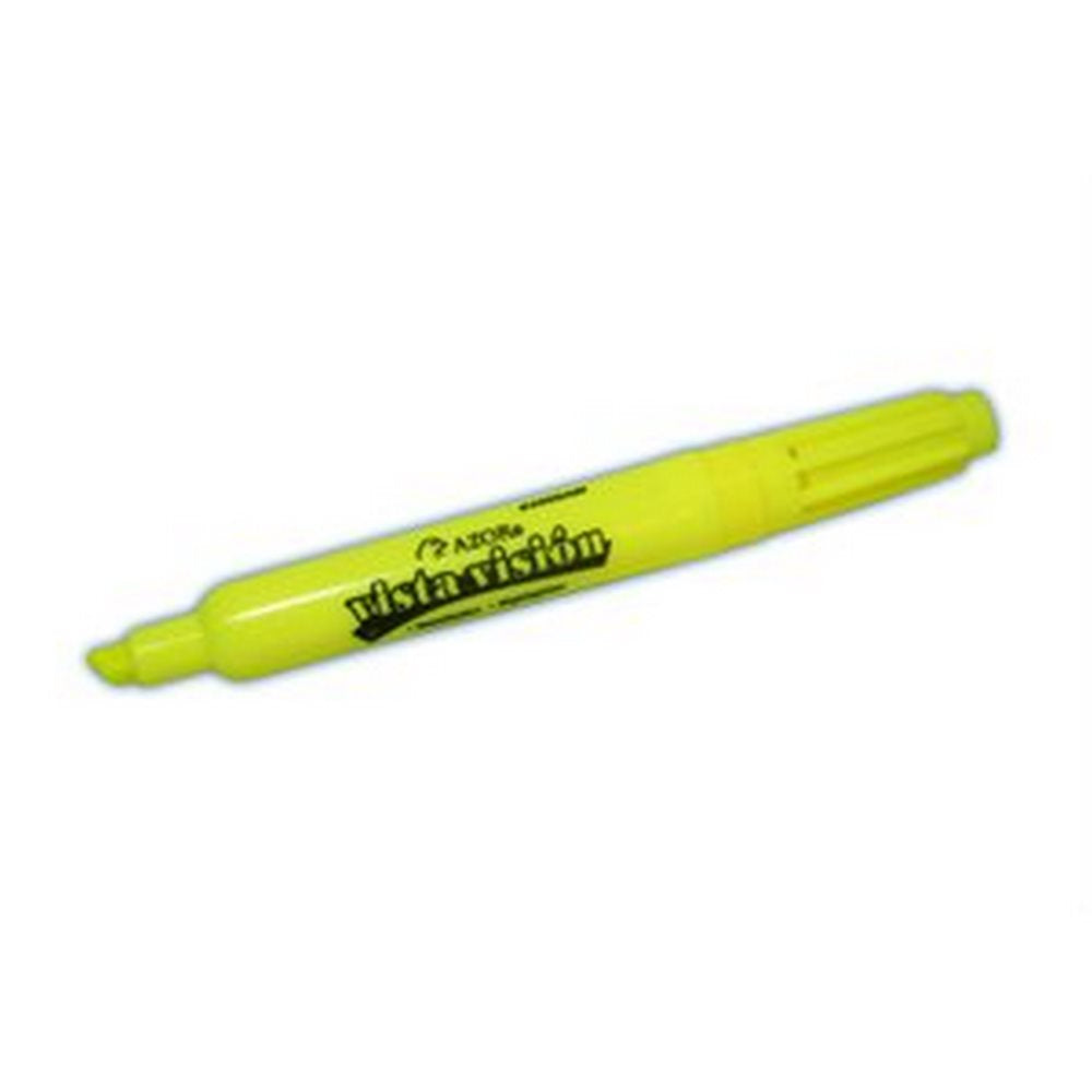 Marcador Textos Vista Visión Amarillo Neón AZOR® 2500AM [Pieza] 7501428701317