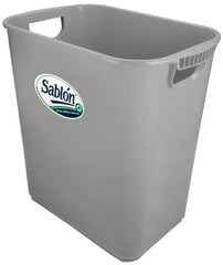 Cesto p/Basura Jumbo c/Asas Gris 39×25½×39 AZOR® 8024GR [Pieza] 7501434680255