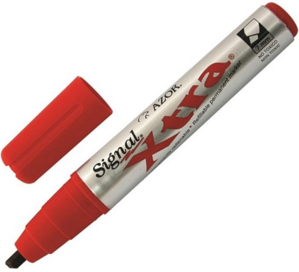 Marcador Permanente Signal® Xtra® Rojo AZOR® 40002 Pieza 7501428701010 01