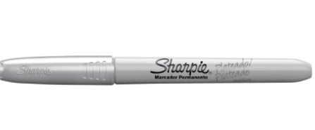 Marcador Permanente Sharpie Metallic Plata Fino Sharpie® 1812784 Pieza 7501030666929