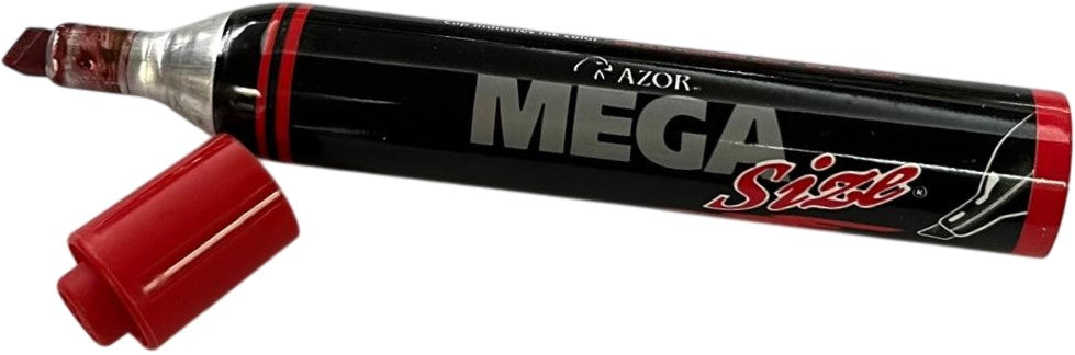 Marcador Permanente Signal® Mega Rojo AZOR® 1500RO Pieza 7501428706770 01