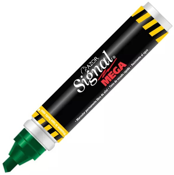 Marcador Permanente Signal® Mega Verde AZOR® 1500VE Pieza 7501428706794 01