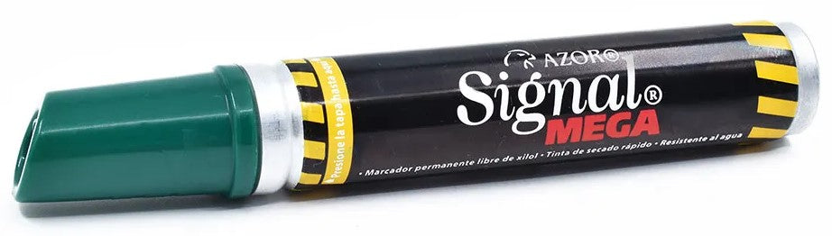 Marcador Permanente Signal® Mega Verde AZOR® 1500VE Pieza 7501428706794 02