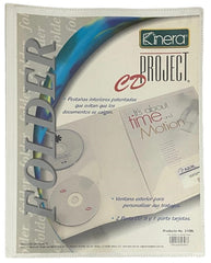 Fólder Plástico p/Presentar CD Project Blanco Carta AZOR® 310-BL [Pieza] 7501428703977