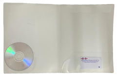Fólder Plástico p/Presentar CD Project Blanco Carta AZOR® 310-BL [Pieza] 7501428703977 2