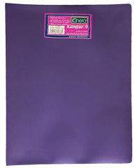Fólder Plástico Portadocu Kanguro Doble Solapa Morado Carta Kinera® 320MO [Pieza] 7501428703885