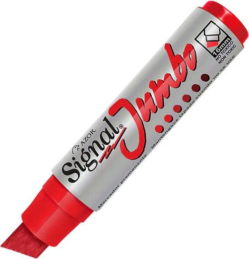 Marcador Permanente Jumbo Signal® Rojo AZOR® 43000RO Pieza 7501428710845 01