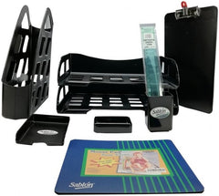Kit de Oficina Charola,PortaClip,Tabla Negro 9 Piezas Sablón® 5425NE [Pieza] 7501434654256 2